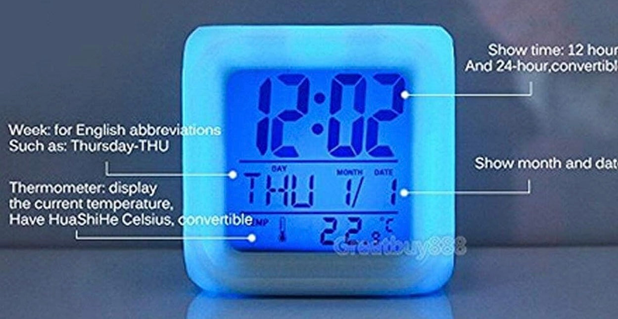 RELOJ DESPERTADOR PARAGUAY