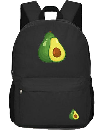 MOCHILA AGUACATE HOMBRE Y MUJER COLOR NEGRO