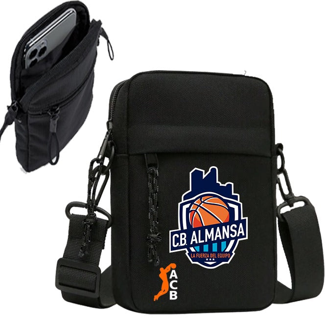 ALMANSA BANDOLERA DE HOMBRO ALMANSA BALONCESTO CARTERA BOLSO PARA MOVIL