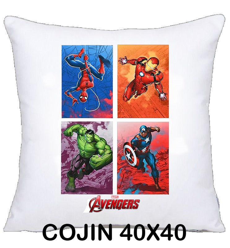 COJIN 40X40 SUPERHEROES