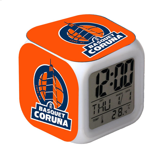 RELOJ DESPERTADOR BASQUET A CORUÑA