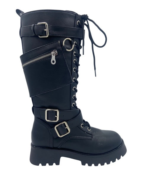 BOTA PLANA BOLSILLOS G-368