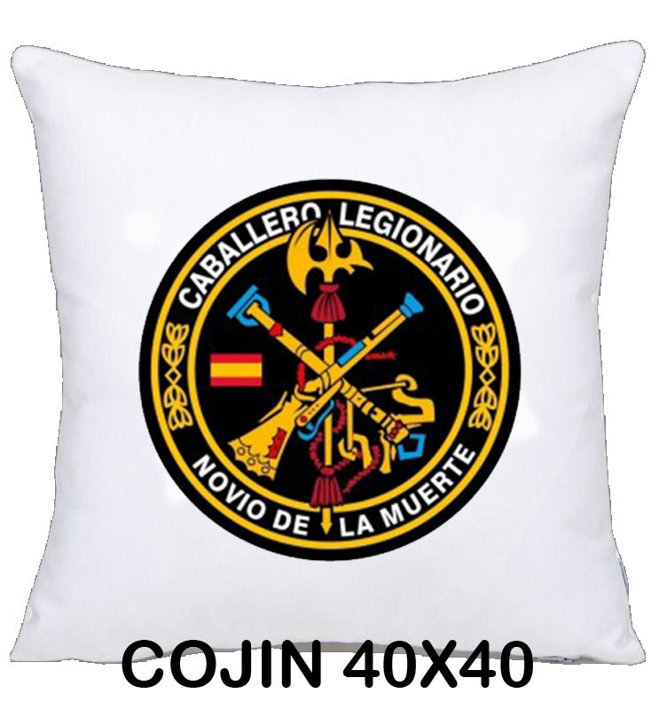 COJIN 40X40 CABALLERO LEGIONARIO