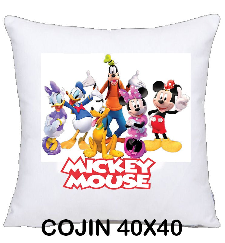 COJIN 40X40 MICKY MOUSE