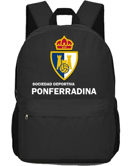 MOCHILA PONFERRADINA HOMBRE Y MUJER COLO NEGRO