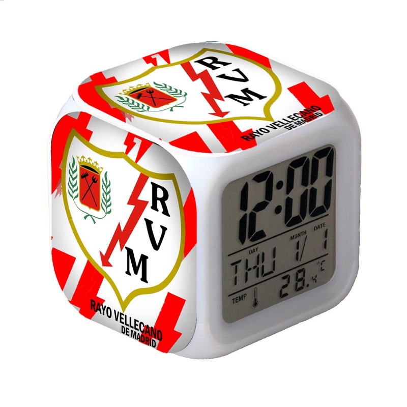 RELOJ DESPERTADOR RAYO VALLECANO