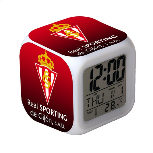 RELOJ DESPERTADOR SPORTING GIJON