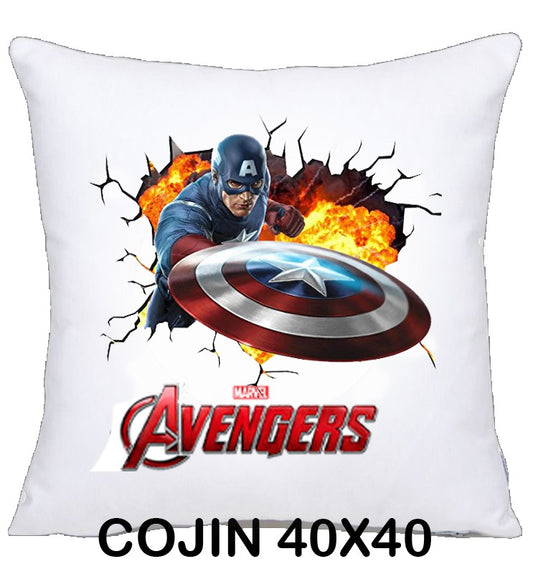 COJIN 40X40 SUPERHEROE