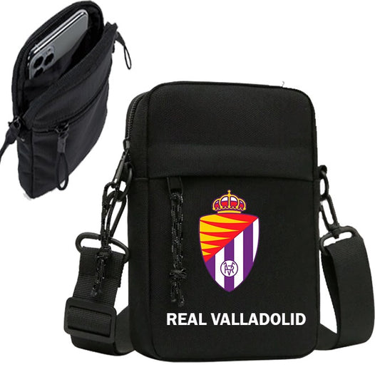 REAL VALLADOLID BANDOLERA DE HOMBRO VALLADOLID CARTERA BOLSO PARA MOVIL