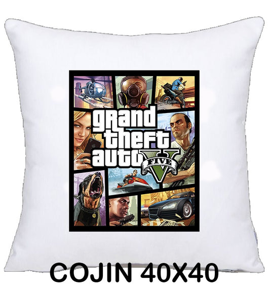 COJIN 40X40 VIDEOJUEGO