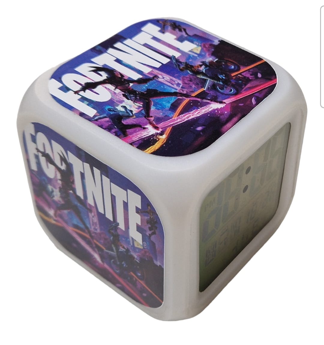 RELOJ DESPERTADOR FORNITE