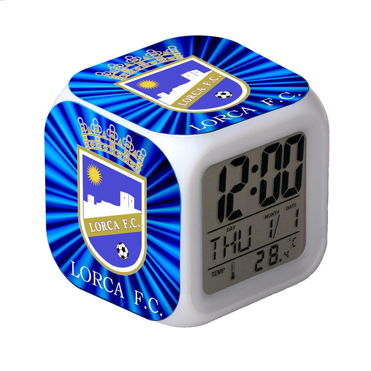 RELOJ DESPERTADOR LORCA FC