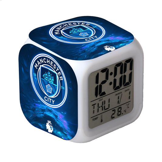 RELOJ DESPERTADOR MANCHESTER CITY