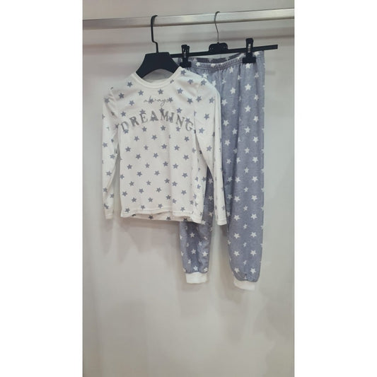 PIJAMA DE NIÑA ESTRELLAS