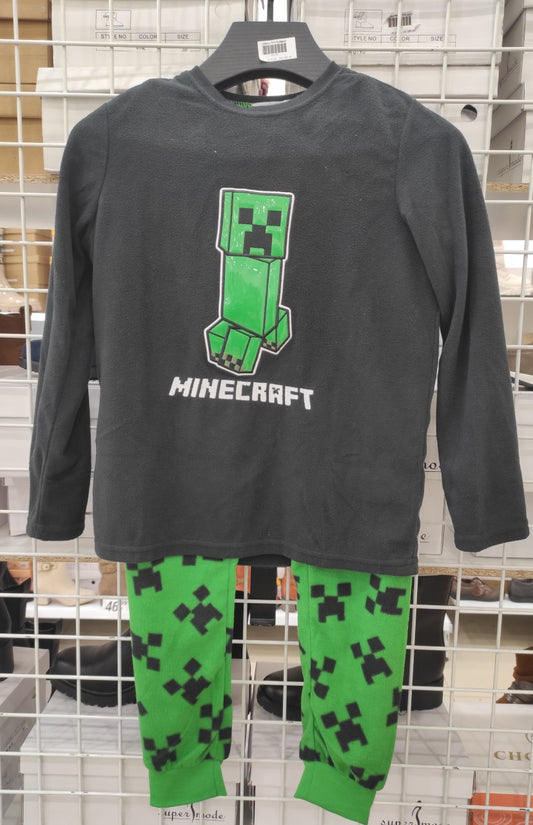 PIJAMA DE NIÑO MINECRAFT